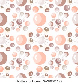 Vector - lollipop balloons seamless pattern, colored illustration.