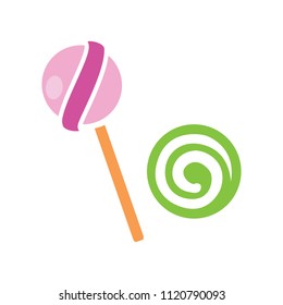 vector lollipop, lollipop vector candy - sweet symbol