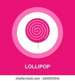 vector lollipop, lollipop vector candy - sweet symbol