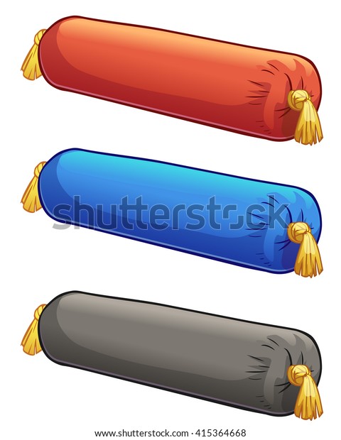 vector long couch bolster pillows stock vector royalty free 415364668 https www shutterstock com image vector vector long couch bolster pillows 415364668