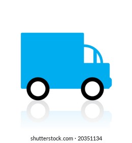 Vector Lorry/Van Icon (Design 3 of 3)