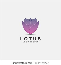 Logo von Vector lotus blüht Design für Spa, Yoga-Klasse, Hotel und Resort
