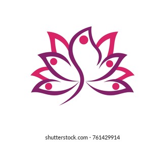Vector - Lotus Flowers logos