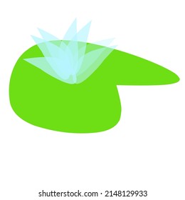 Vector lotus, Leaf and Flower, Nature