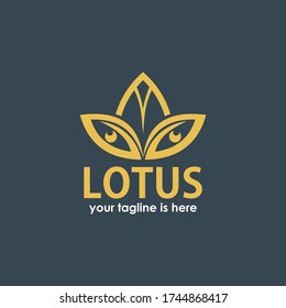 vector of lotus logo template design vector, yoga, beauty leaf design template 