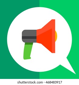 Vector Loudspeaker Icon