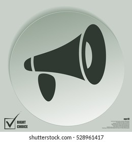 Vector loudspeaker Icon