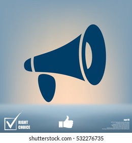 Vector loudspeaker Icon