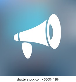 Vector loudspeaker Icon