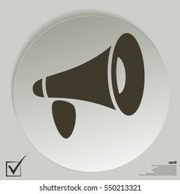 Vector loudspeaker Icon