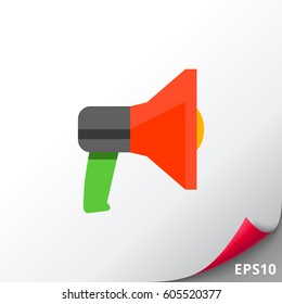 Vector Loudspeaker Icon