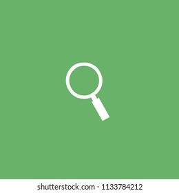 vector loupe icon. loupe illustration.