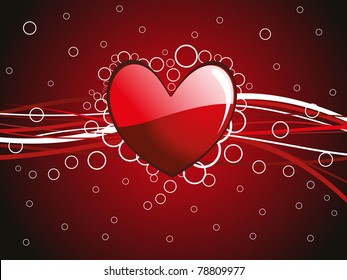 vector love background