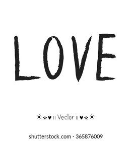 Vector Love (Hand Drawn) great for any use.