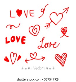 Vector Love (Hand Drawn) great for any use.