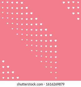 vector love hearts concept. Flat illustration of wedding love. romantic love isolated on white background. valentine sign symbol. love icon