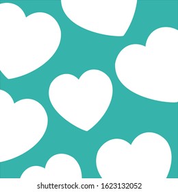 vector love hearts concept. Flat illustration of wedding love. romantic love isolated on white background. valentine sign symbol. love icon