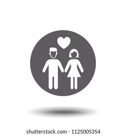Vector love Icon