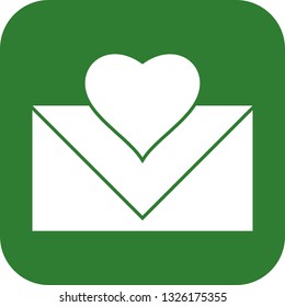 Vector Love Letter Icon