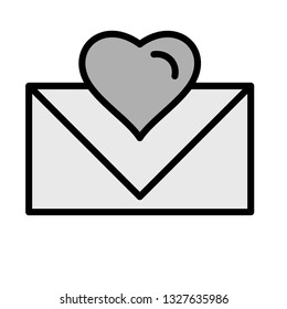 Vector Love Letter Icon