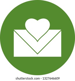 Vector Love Letter Icon