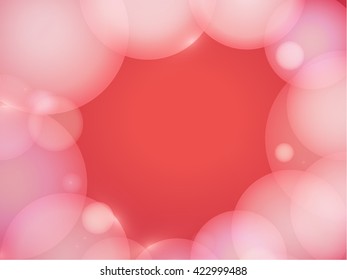 vector love pink abstract background design