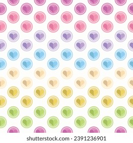 vector love seamless pattern eps 10