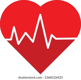 vector love sign. heart illustration, valentine symbol