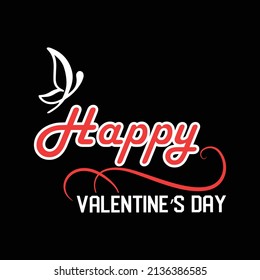 Vector Love T Shirt, Love Typography For T Shirt Design. Valentines Day T Shirt. 