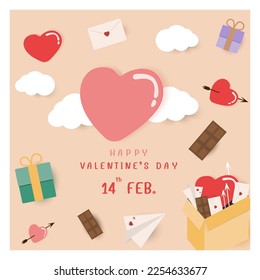 vector love valentine's day element collection; love; love valentines; element; collection; valentine heart