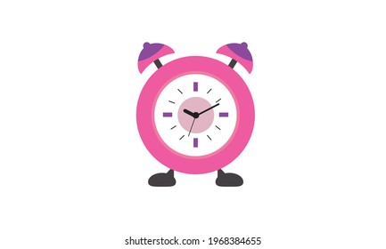 Vector of lovely table clock.