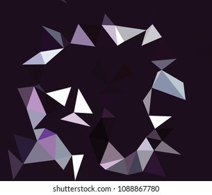 Vector low poly background. Creative abstract background with gradient. Pattern for your design works.