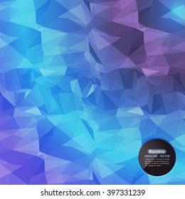 Vector Low Poly Background Design