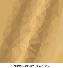 Vector low poly background with various colors.