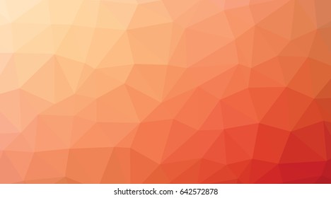 Vector low poly background with wonderful color in gradient.