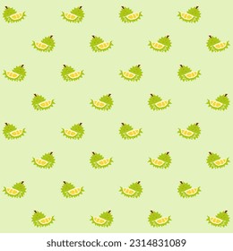 Patrón sin soldadura vectorial Durión de poli bajo