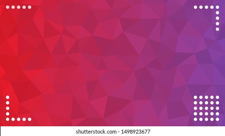 Vector low poly Natural gradient background wallpaper