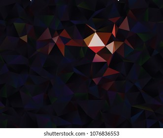 Vector low poly template. Creative abstract illustration with gradient.  Pattern for your business design.