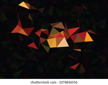 Vector low poly template. Creative abstract illustration with gradient.  Pattern for your business design.