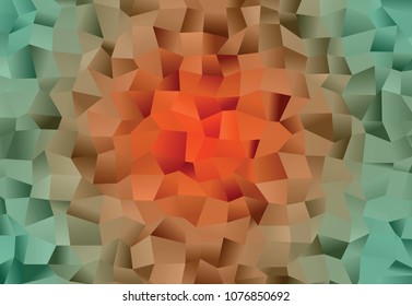 Vector low poly template. Creative abstract illustration with gradient.  Pattern for your business design.