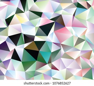 Vector low poly template. Creative abstract illustration with gradient.  Pattern for your business design.