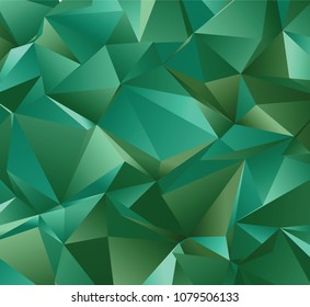 Vector Low Poly Template Creative Abstract Stock Vector (Royalty Free ...