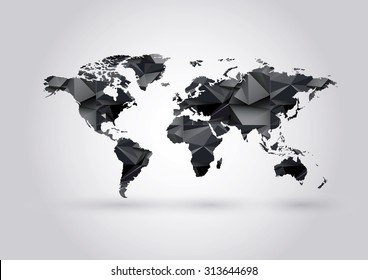 27,860 World map low poly Images, Stock Photos & Vectors | Shutterstock