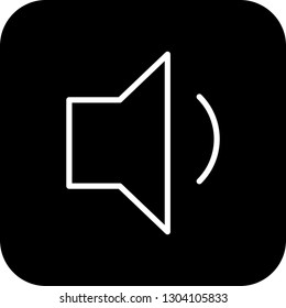 Vector Low Volume Icon