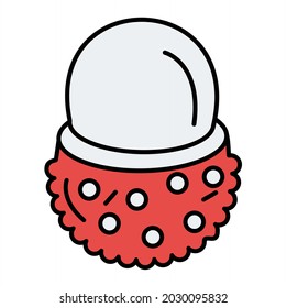 Vector Luchee Filled Outline Icon Design
