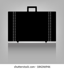 vector luggage icon
