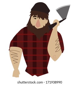 Vector lumberjack