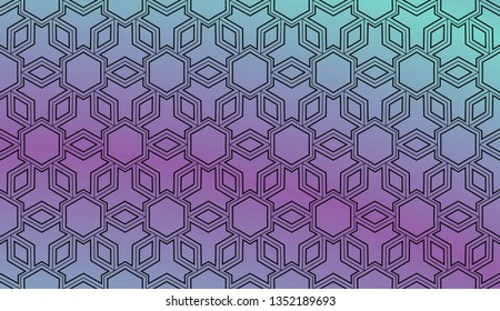 Vector luxury abstract background. for holiday decoration, holiday packaging Vector pattern