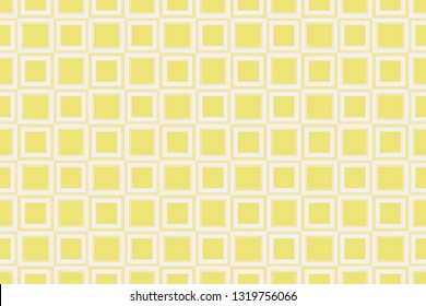 Vector luxury abstract background. Yellow color geometric seamless pattern.
