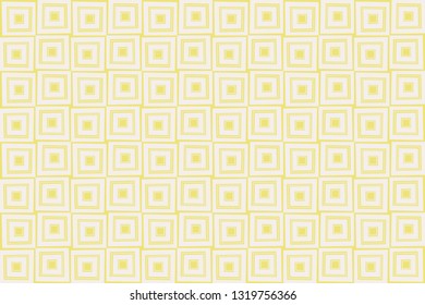 Vector luxury abstract background. Yellow color geometric seamless pattern.
